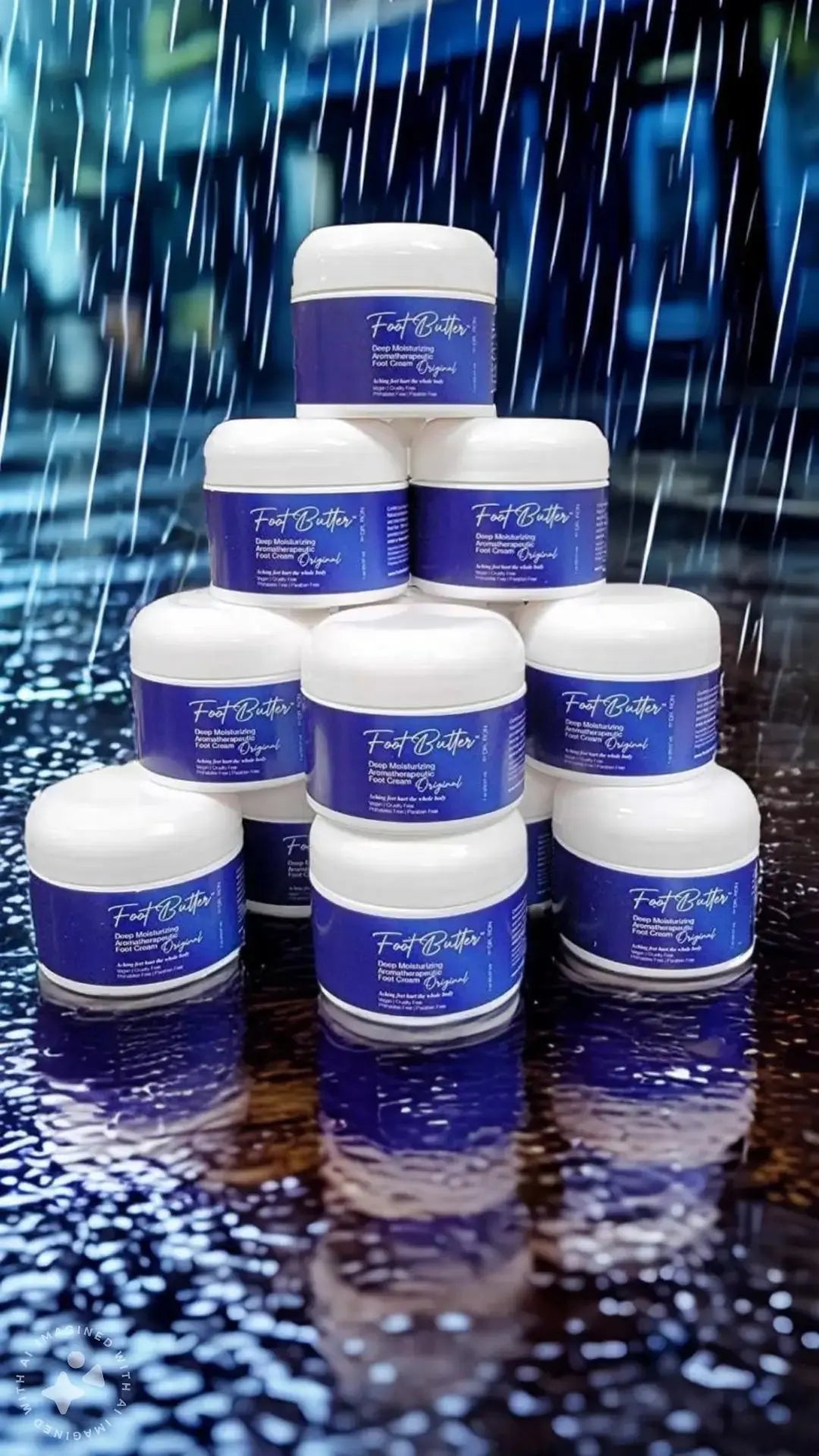 TRAVEL SIZE Original - FOOT BUTTER by Dr Ron Aromatherapeutic Massage Cream