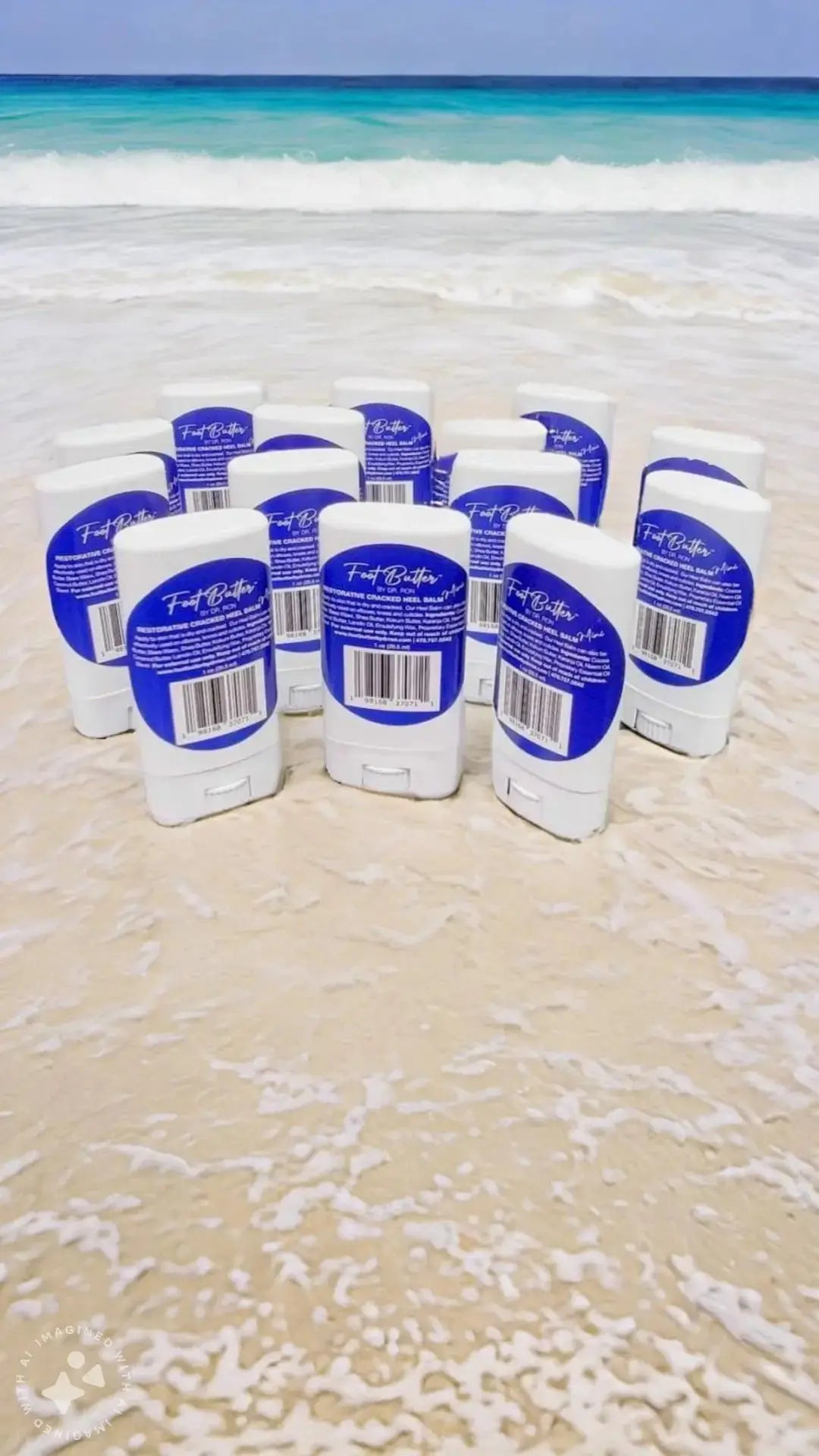 TRAVEL - MINI - HEEL BALM - Foot Butter by Dr Ron HEEL BALM - Lavender and Citrus