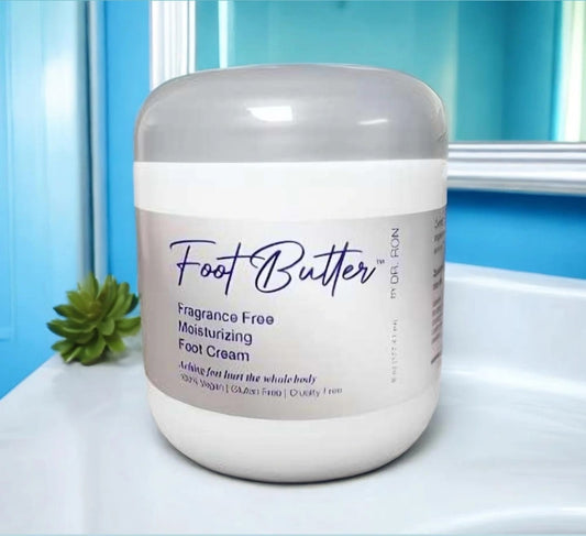 FRAGRANCE FREE - FOOT BUTTER by Dr Ron Massage Cream