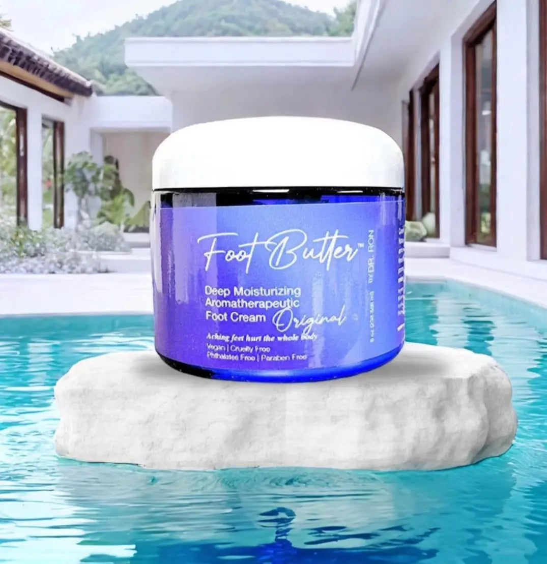 ORIGINAL (LAVENDER and JASMINE fragrance) - FOOT BUTTER by Dr Ron Aromatherapeutic Massage Cream
