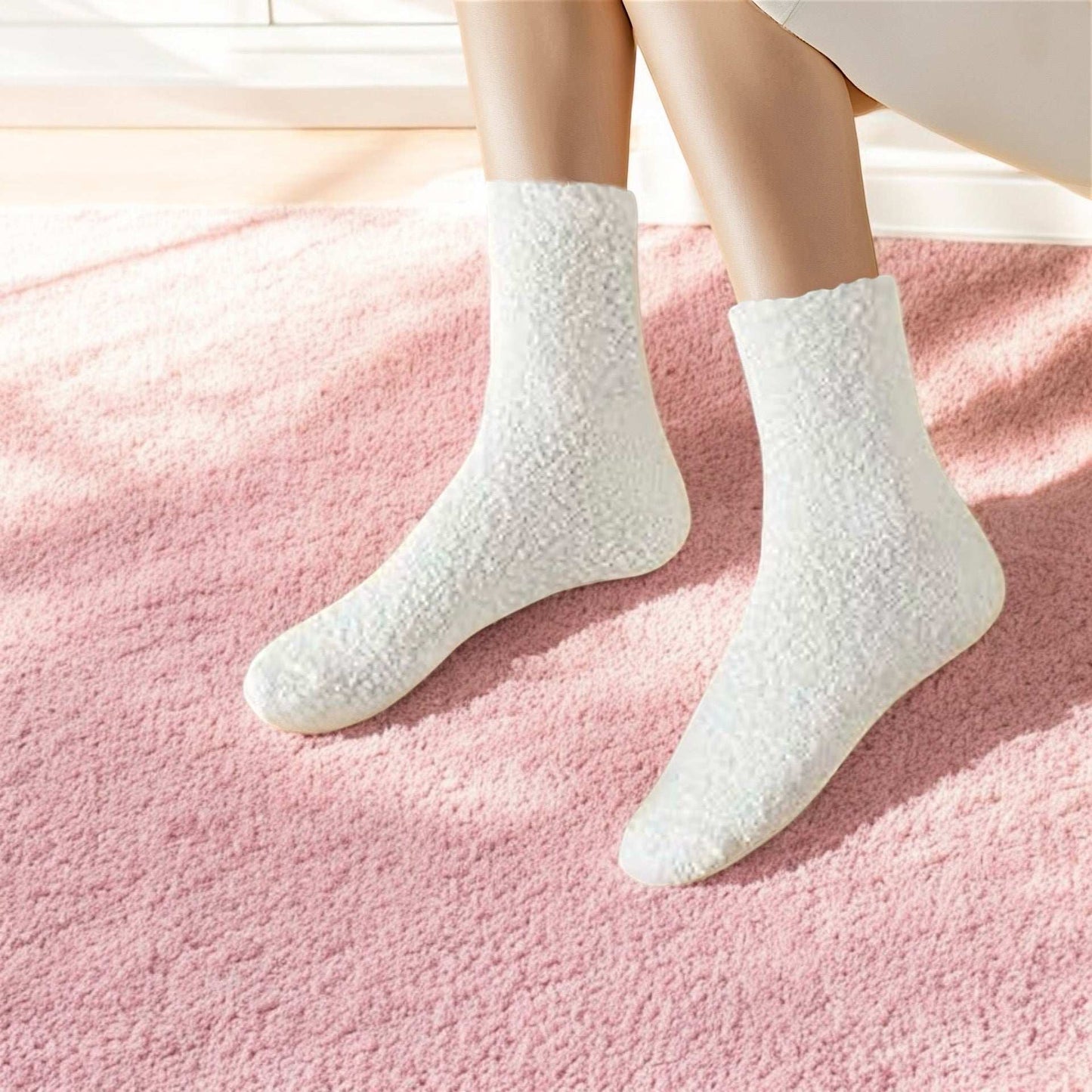 Dabble Doll Ultra Soft Cloud Socks, Cozy Socks
