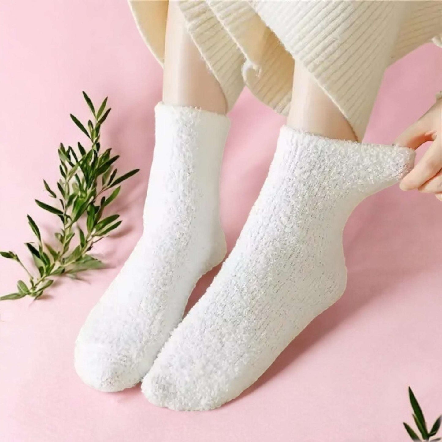 Dabble Doll Ultra Soft Cloud Socks, Cozy Socks