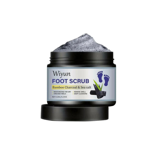 Bamboo Charcoal Sea Salt Foot Scrub