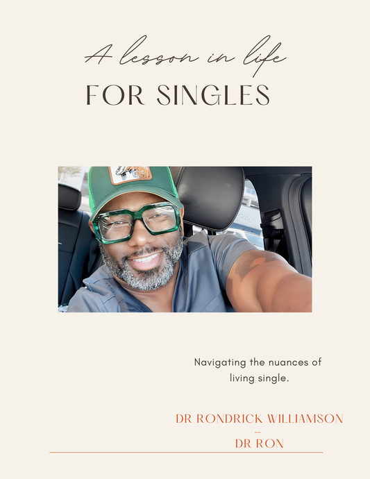 A Lesson in Life For Singles (Digital Download)