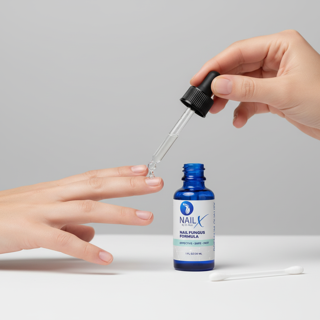 NailX Topical Nail Solution – Repair for Discolored, Damaged & Fungal-Prone Nails